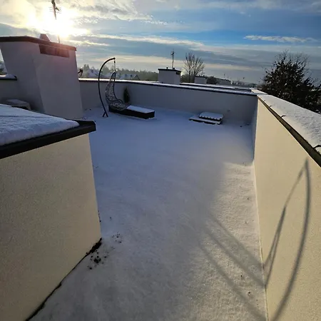 Luksusowy 60 M Z Jacuzzi Oraz Z Ogrodkiem Na Dachu Na Wylacznosc ! Apartament *