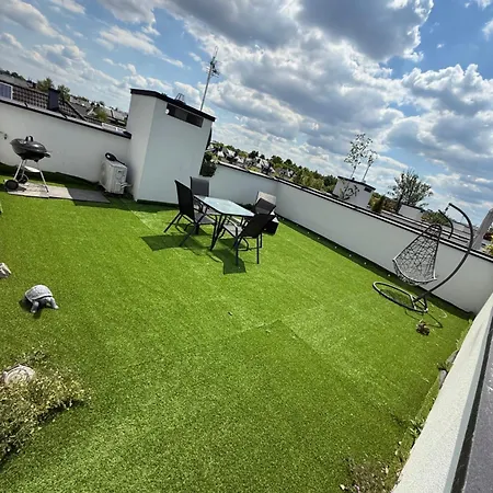 Luksusowy 60 M Z Jacuzzi Oraz Z Ogrodkiem Na Dachu Na Wylacznosc ! Apartment